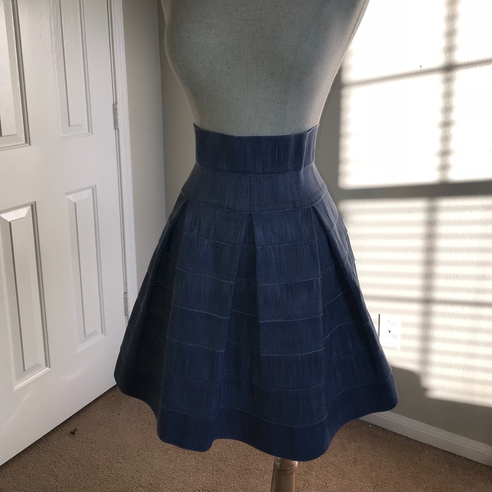 Denim Skater Skirt